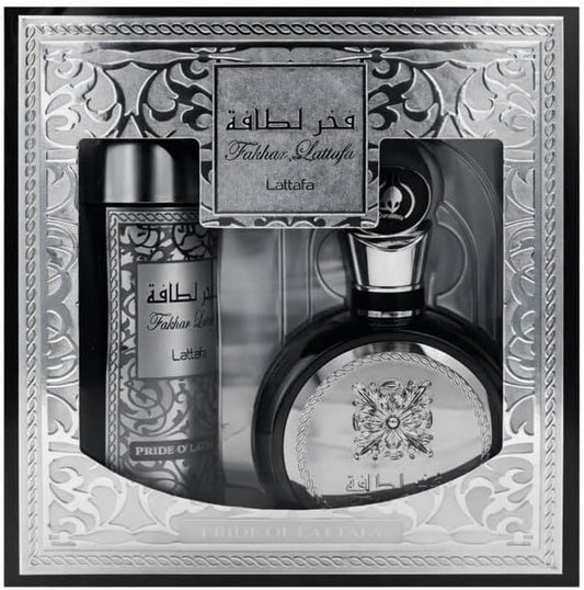 Lattafa Set Fakhar Caballero Lattafa 2 pz - Hombre