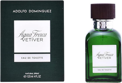 Agua Fresca Vetiver Caballero Adolfo Dominguez 120 ml Edt Spray - Hombre | Perfumes y Fragancias PriceOnLine