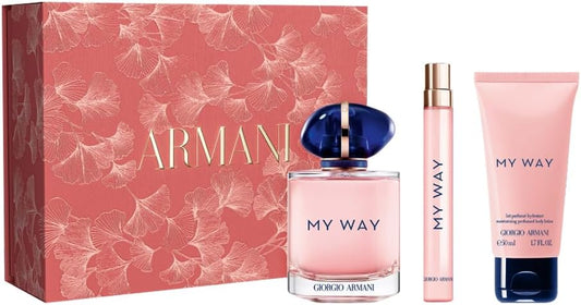 Set My Way 3Pzs 90Ml Edp Spray /Body Lotion 50Ml/ 10Ml Edp Spray - Mujer