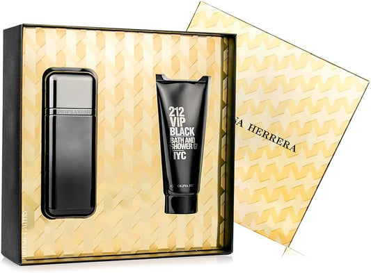 Set 212 Vip Black Elixir 2Pzs 100Ml Edp Spray/ Shower Gel 100Ml - Hombre