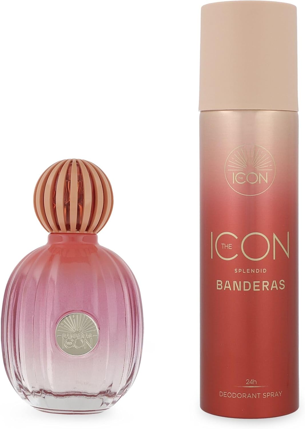 Set Banderas The Icon Splendid 2Pzs 100Ml Edp Spray/ Desodorante 150Ml Spray - Mujer