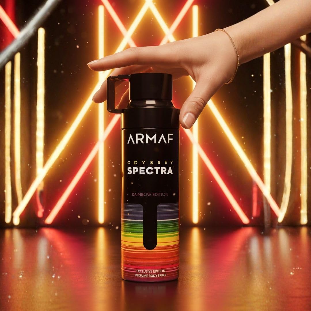 Odyssey Spectra Rainbow Edition Armaf 200 ml Body Spray - Hombre