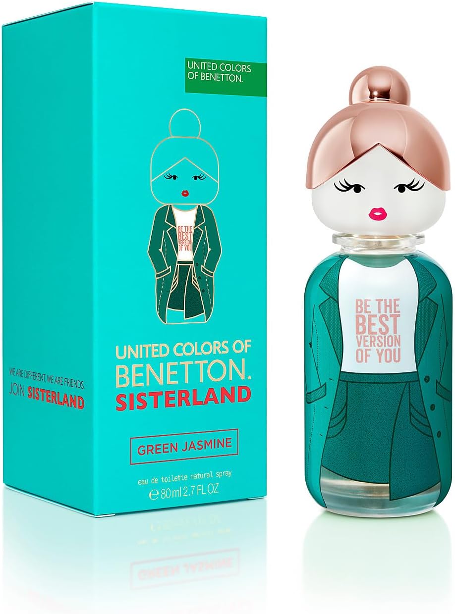 Sisterland Green Jasmine Dama Benetton 80 ml Edt Spray - PriceOnLine | Perfumes y Fragancias PriceOnLine