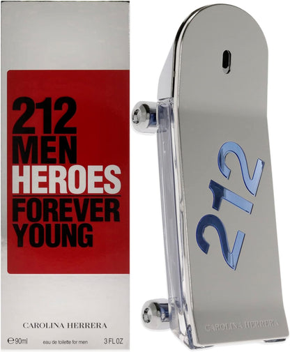 212 Men Heroes Caballero Carolina Herrera 90 ml Edt Spray - PriceOnLine