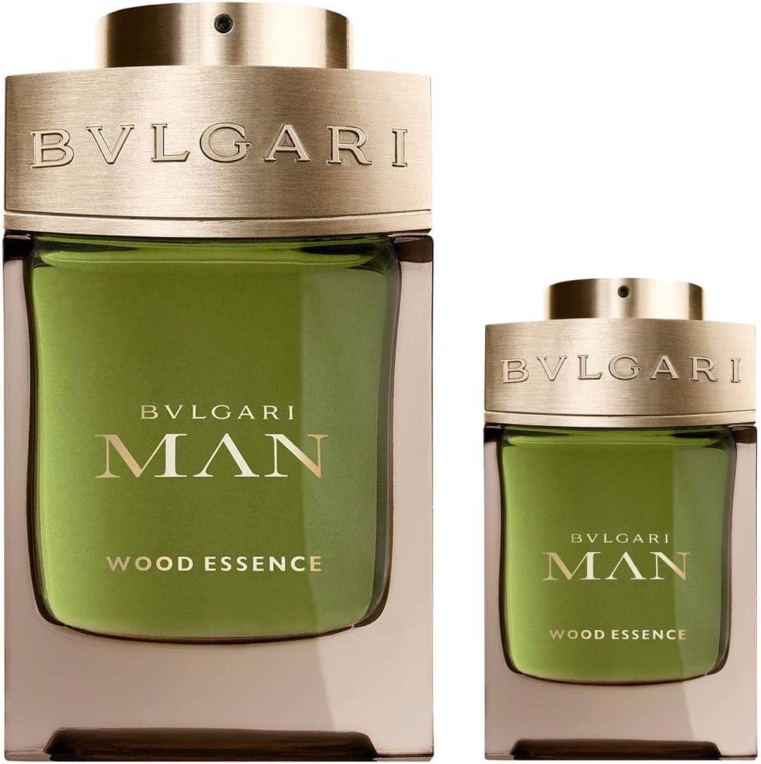 Set Bvlgari Man Wood Essence 2Pzs 100Ml Edp Spray/ 15Ml Edp Spray Bvlgari - Hombre