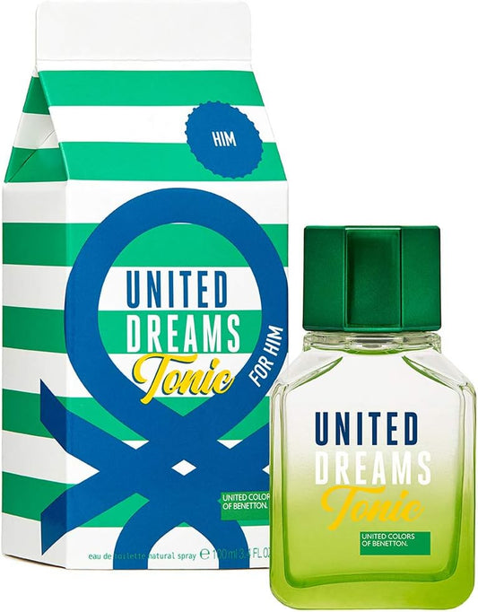 United Dreams Tonic For Him 100 Ml Edt Spray - Hombre