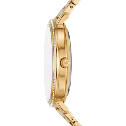 Michael Kors Reloj Mk4593 para Mujer con Diseño Elegante y Detalles Brillantes en el Borde del Dial