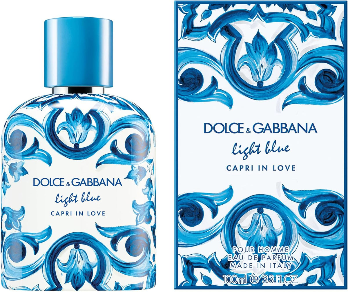 Light Blue Capri In Love Dolce Gabbana 100 ml Edp Spray - Hombre