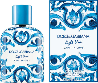 Light Blue Capri In Love Dolce Gabbana 100 ml Edp Spray - Hombre
