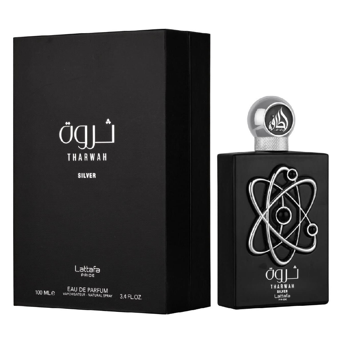 Tharwah Silver Caballero Lattafa 100ml Edp Spray