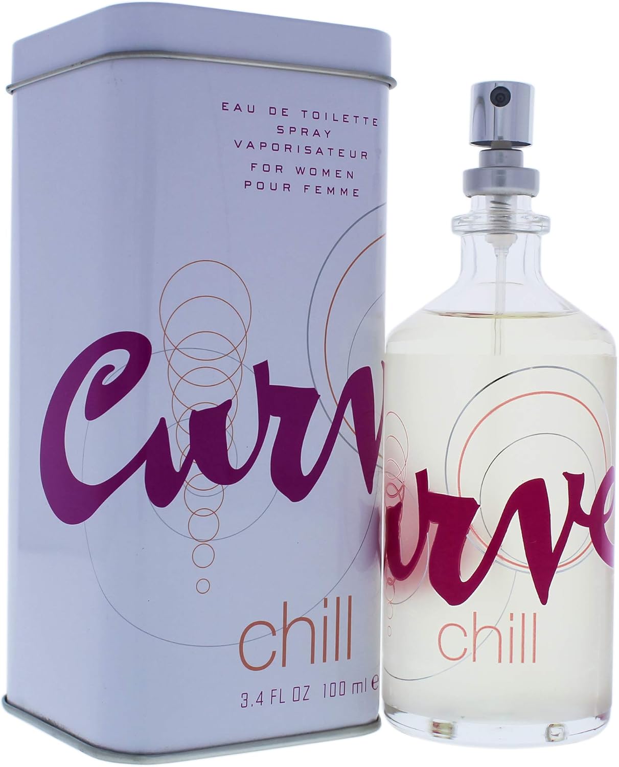 Curve Chill Liz Claiborne 100 ml Edt Spray - Mujer