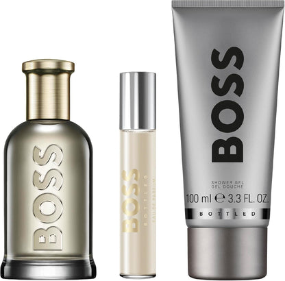 Hugo Boss Set Boss Bottled 3Pzs 100Ml Edp Spray/ Shower Gel 100Ml/ 10Ml Edp Spray - Hombre