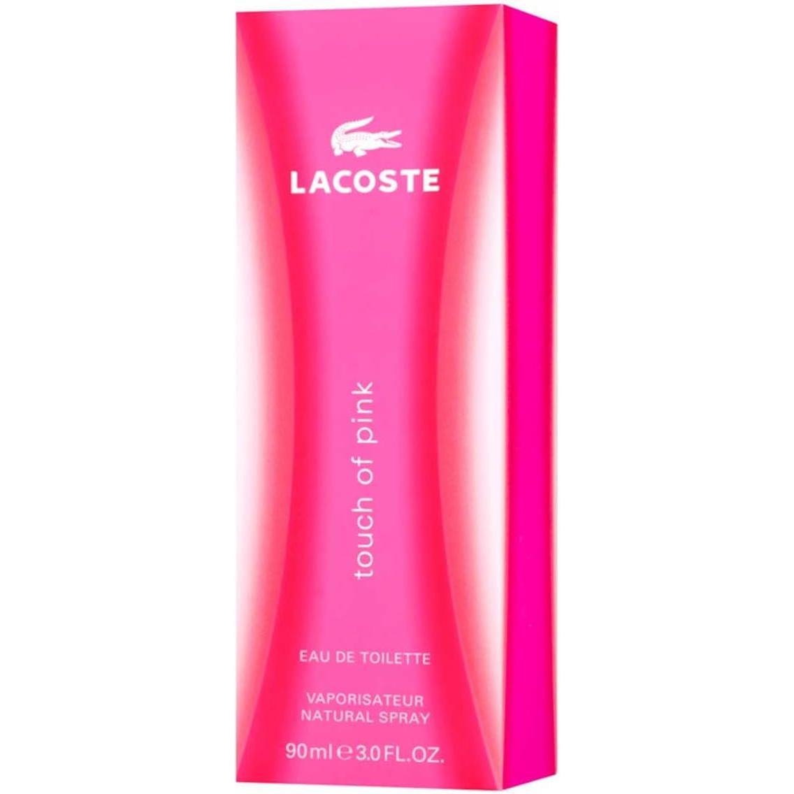 Touch Of Pink Lacoste 90 ml Edt Spray - Mujer