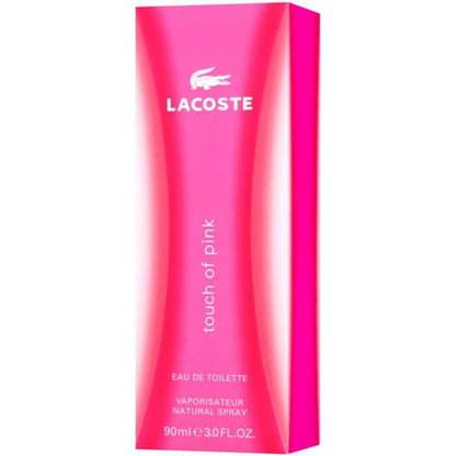 Touch Of Pink Lacoste 90 ml Edt Spray - Mujer