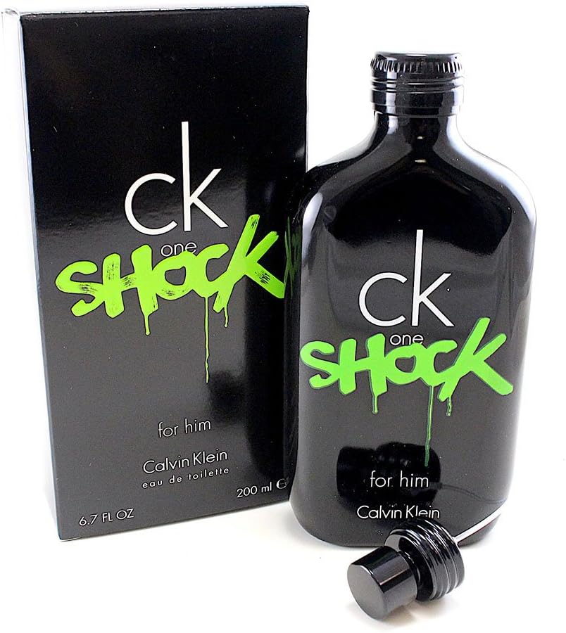 Ck One Shock Calvin Klein 200 ml Edt Spray - Perfume Original Para Hombre