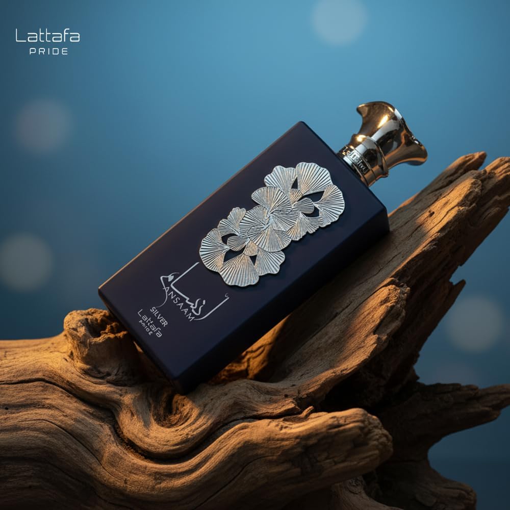 Ansaam Silver Unisex Lattafa 100 ml Edp Spray - Mujer