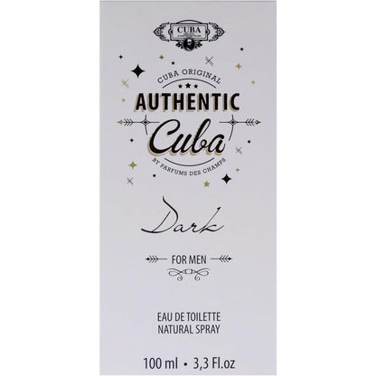 Authentic Cuba Dark Des Champs 100 ml Edt Spray - Hombre