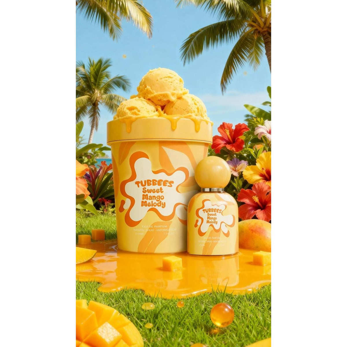 Grandeur Tubbees Sweet Mango Melody 50Ml Edp Spray - Infantil