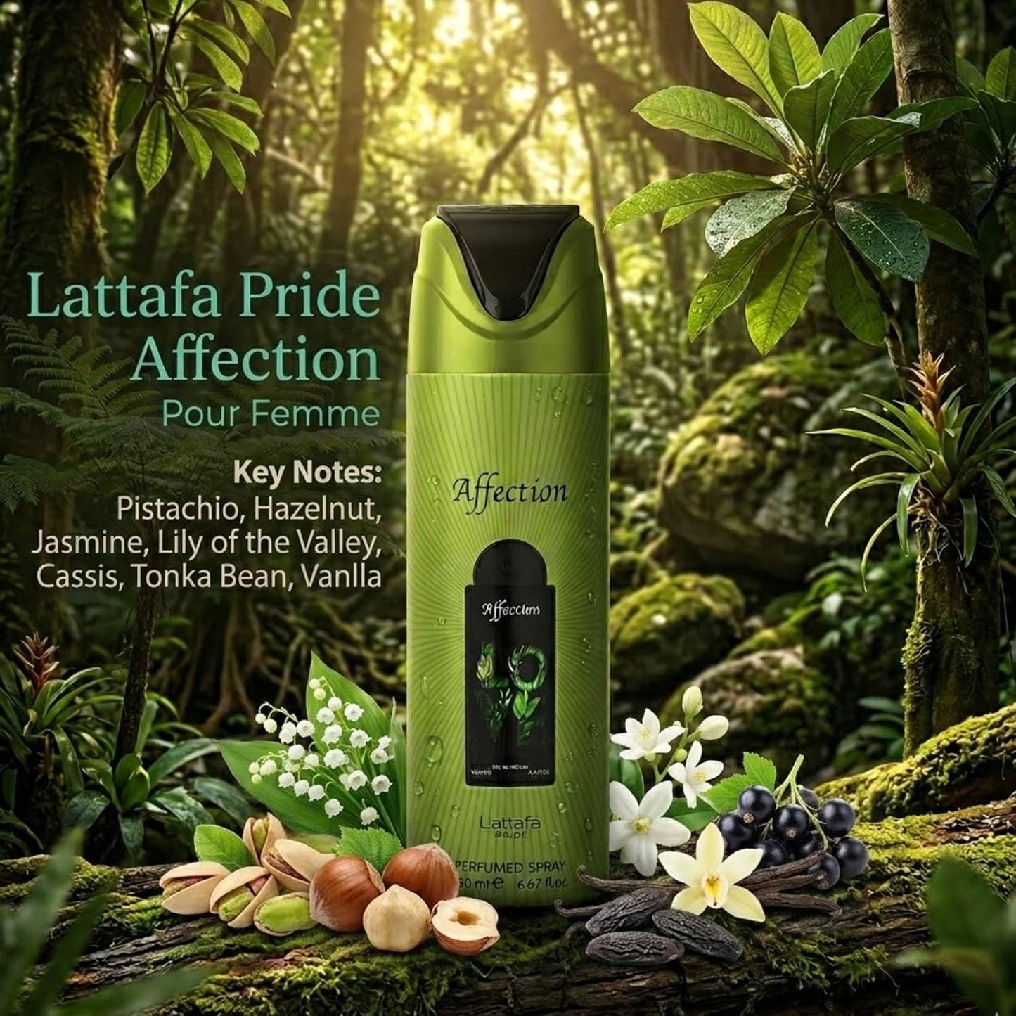 Lattafa Affection 200Ml Body Spray - Unisex