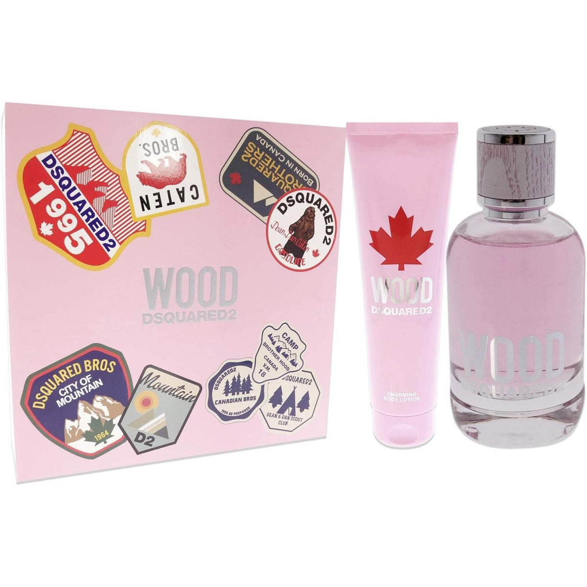 Dsquare2 Set Dsquared2 Wood For Her 2Pz 100Ml Edt Spray - Mujer