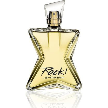 Shakira Rock by Shakira 80 ml Edt Spray para Mujer Fragancia Floral Frutal con Notas de Bergamota y Jazmín