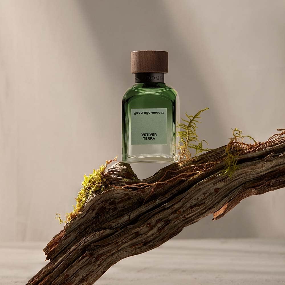 Vetiver Terra Adolfo Dominguez 120 ml Edp Spray - Hombre
