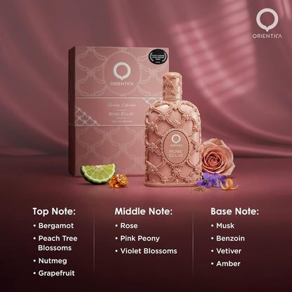 Orientica Rose Eclat Luxury Collection 80 ml Edp Spray - Mujer