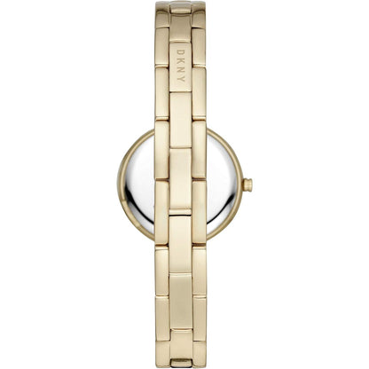 DKNY Reloj Ny2825 para Mujer con Diseño Elegante y Detalles Brillantes en el Borde del Dial
