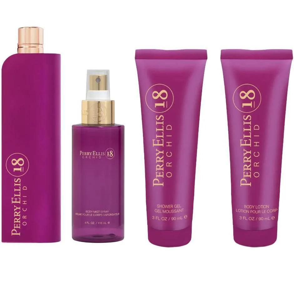 Set Perry 18 Orchid Perry Ellis 4 pz - Mujer