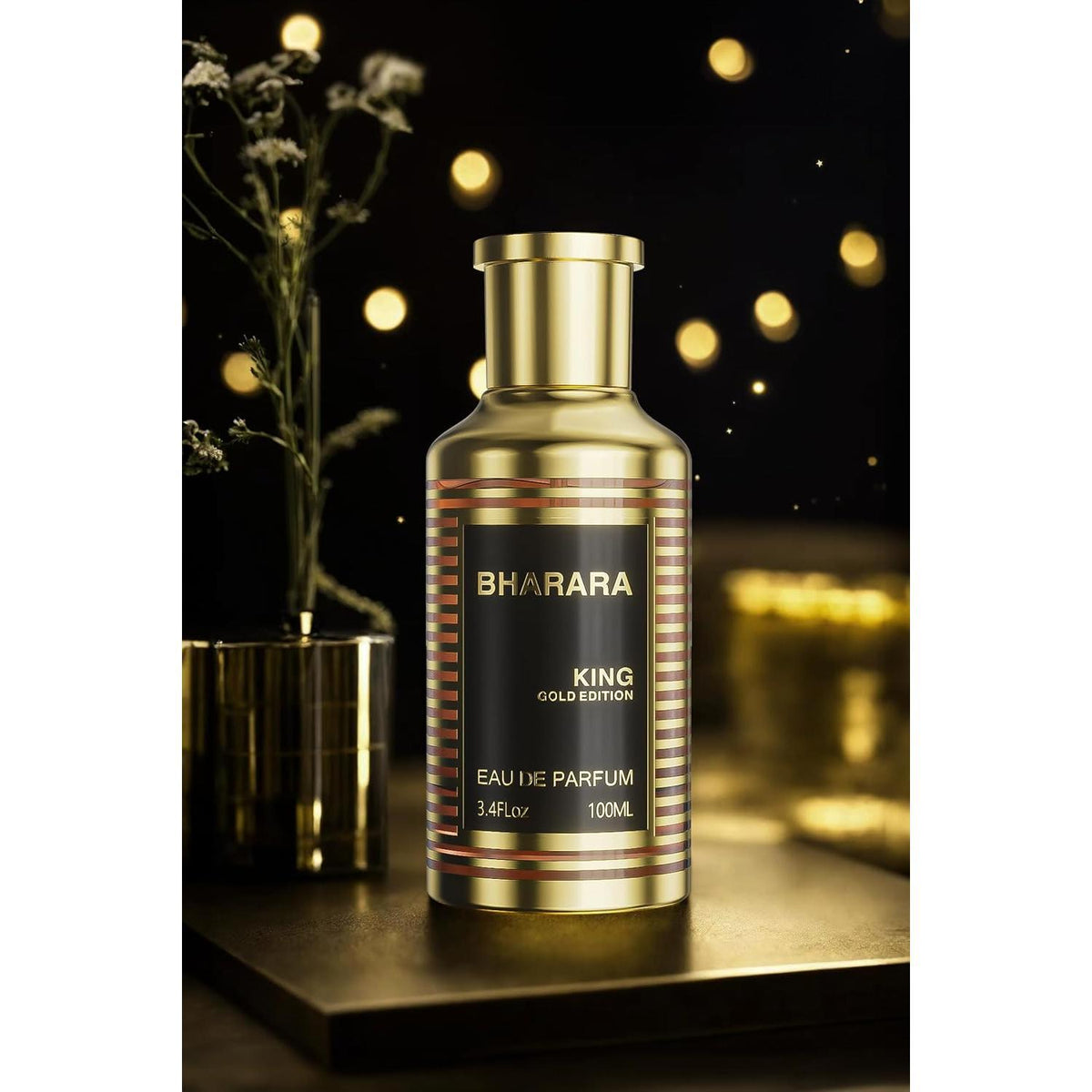 Bharara King Gold Edition 100 ml Edp Spray - Hombre