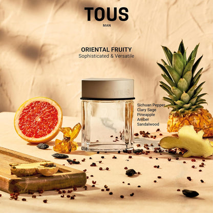 Tous Tous Man Caballero Tous 100 ml Edt Spray - Hombre