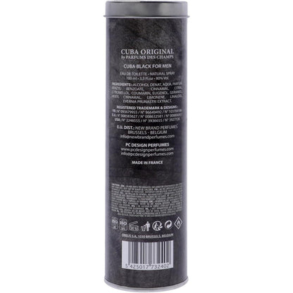 Cuba Black Caballero Des Champs 100 ml Edt Spray - Hombre