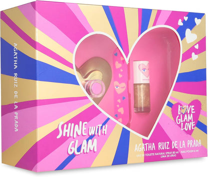 Set Love Glam Love Dama Agatha Ruiz de la Prada 3 Pz - Mujer
