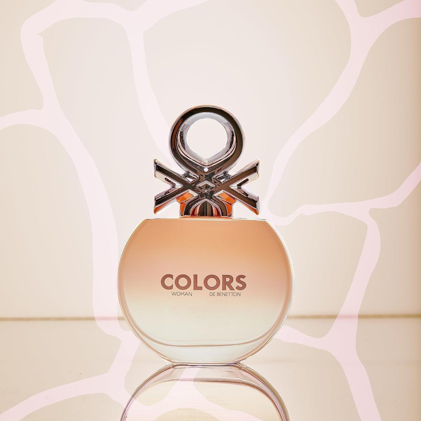 Set Benetton Colors Rose 2Pz 80Ml Edt Spray - Mujer