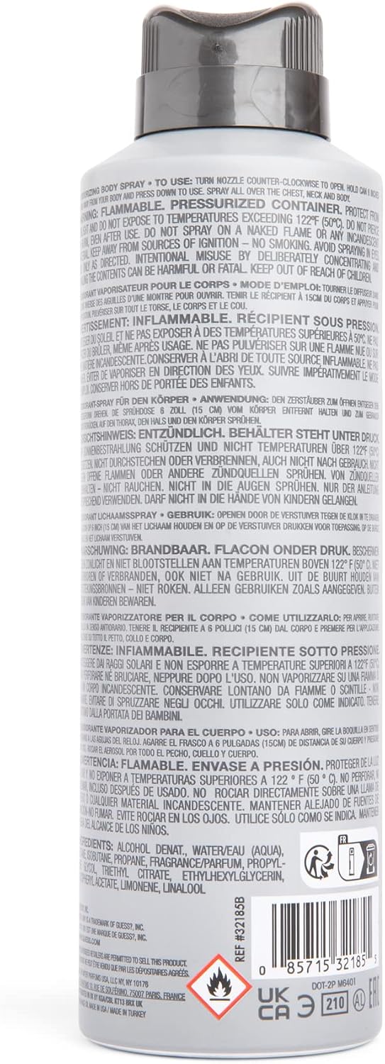 Guess 1981 For Men 226Ml Desodorante Body Spray - Hombre