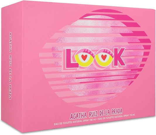 Set Agatha Look 2Pzs 80Ml Edt Spray/ De Beso En Beso 10Ml Edt Spray - Mujer