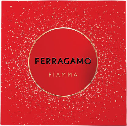 Set Ferragamo Fiamma 3Pzs 100Ml Edp Spray/ Body Lotion 100Ml/ 15Ml Edp Spray - Mujer