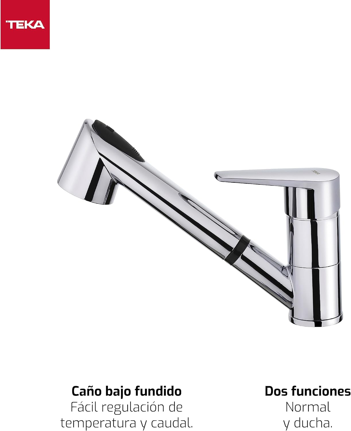 Grifo Teka Cocina Mt Plus Cromo Bajo 46.978.02.10 41016041