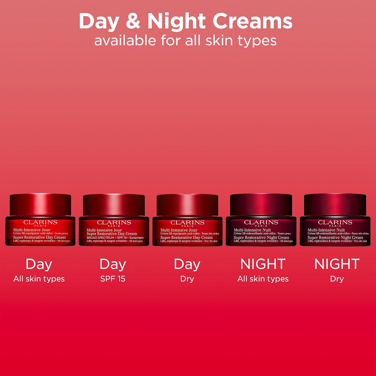 Clarins Crema De Noche Super Restorative Night Cream - 50Ml - Mujer