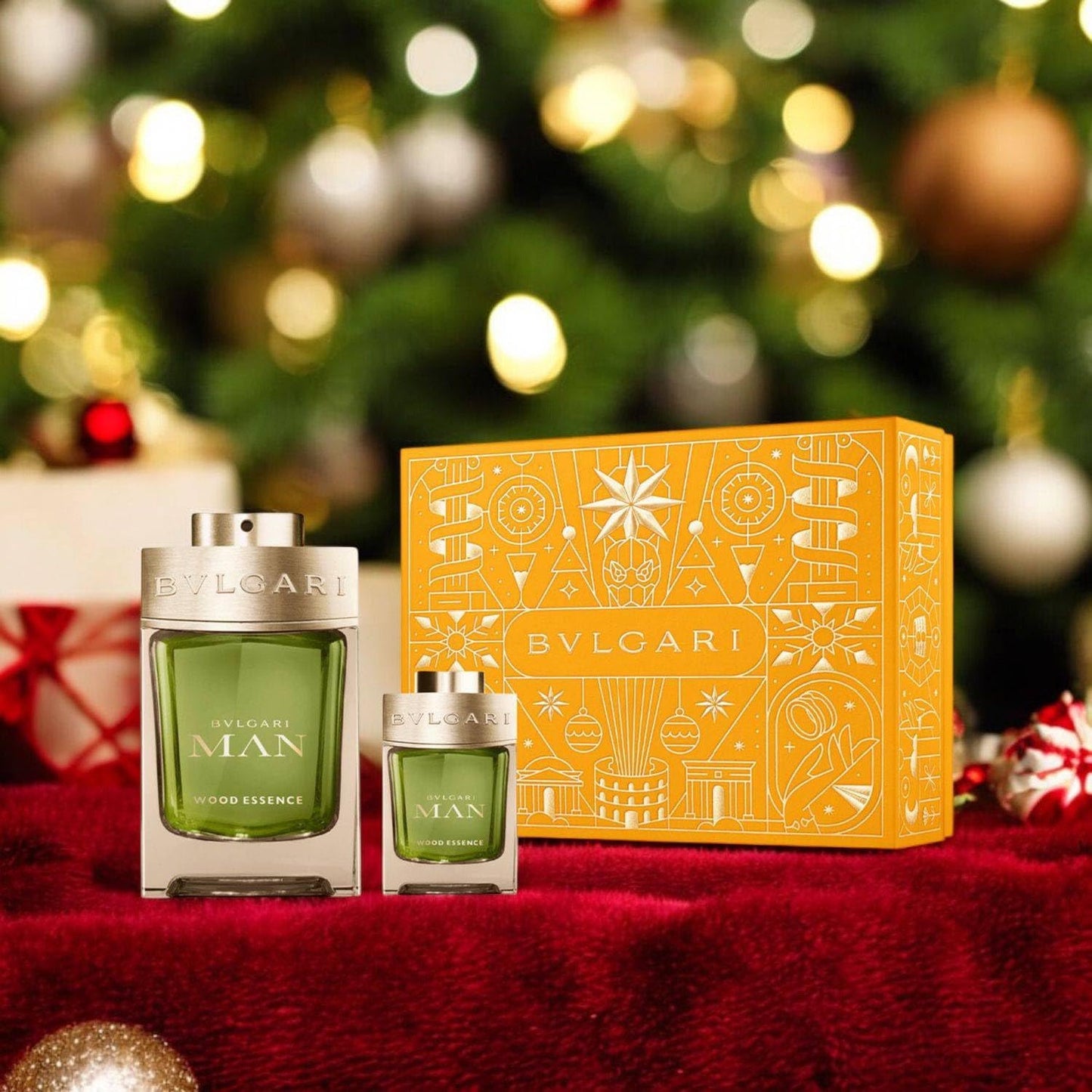 Set Bvlgari Man Wood Essence 2Pzs 100Ml Edp Spray/ 15Ml Edp Spray Bvlgari - Hombre