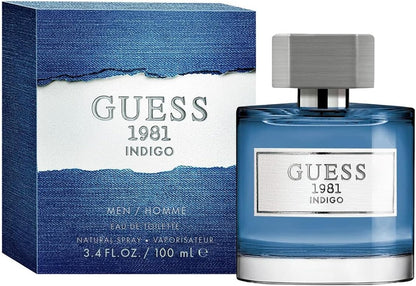 Guess 1981 Indigo Men 100 Ml Edt Spray Guess - Hombre