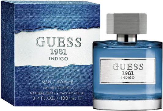 Guess 1981 Indigo Men 100 Ml Edt Spray Guess - Hombre