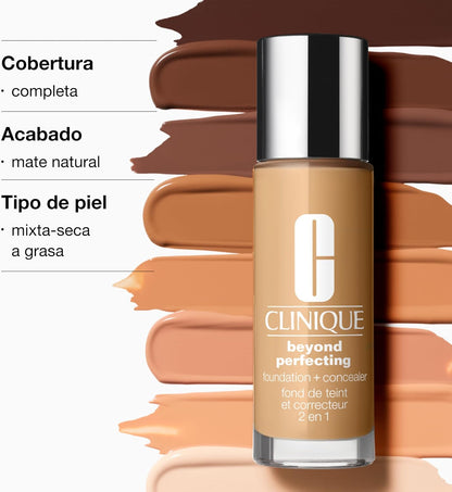 Beyond Perfecting Base De Maquillaje + Corrector Ivory 30 Ml - Mujer