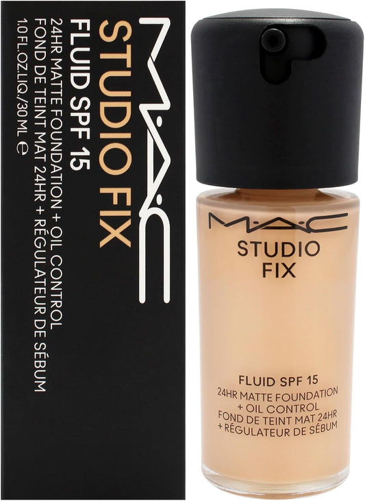 Base Liquida Studio Fix Fluid Spf15 24Hr Matte Foundation + Oil Control -Nc25 30Ml - Mujer