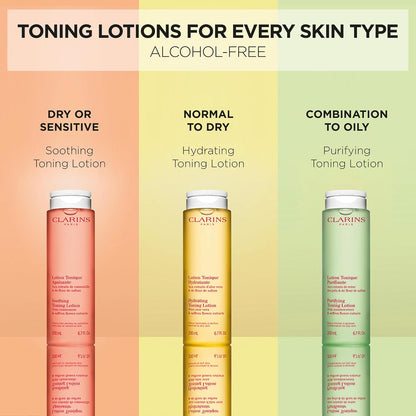 Clarins Hydrating Toning Lotion -Amarillo 200 Ml - Mujer
