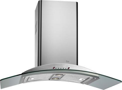 Campana Teka Empotrable Pared Df 90 Cristal 40482002