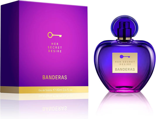Her Secret Desire 80 Ml Edt Spray Antonio Banderas - Mujer