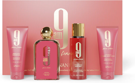 Set 9am Pour Femme Dama Afnan 4 pz - Mujer