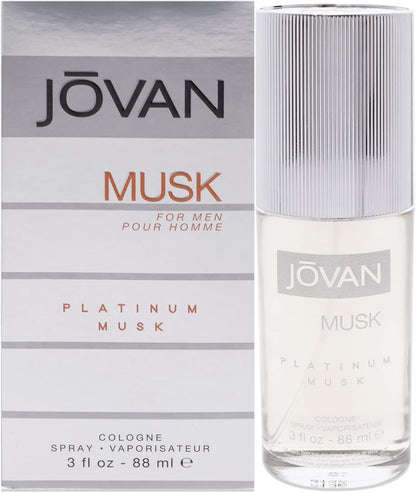 Jovan Platinum Musk Caballero Jovan 88 ml Cologne Spray - PriceOnLine | Perfumes y Fragancias PriceOnLine