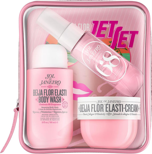 Sol De Janeiro Set Sol De Janeiro Beija Flor Cheirosa 68 30Ml Body Mist Spray/ Elasti Cream 50Ml/ Body Wash 90Ml - Mujer